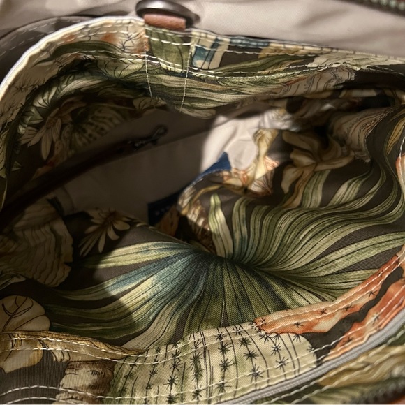 BNWT Custom Design 100% Lambskin Leather Convertible Bag in Cognac / Espresso - Picture 7 of 16